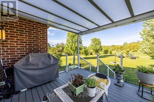 27 Charles Tilley Crescent, Clarington, ON - Outdoor With Deck Patio Veranda With Exterior