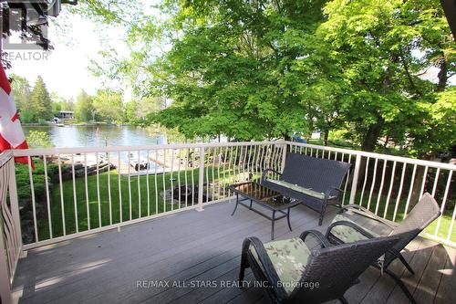 4 Reynolds Court, Kawartha Lakes, ON - Outdoor With Body Of Water With Deck Patio Veranda