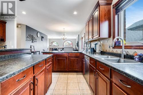 169 Branton Crescent, Tecumseh, ON - Indoor Photo Showing Kitchen With Double Sink