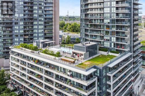 3007 - 10 Park Lawn Road, Toronto, ON - Outdoor With Balcony With Facade