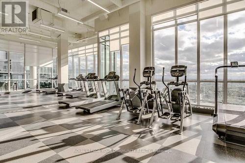 3007 - 10 Park Lawn Road, Toronto, ON - Indoor Photo Showing Gym Room