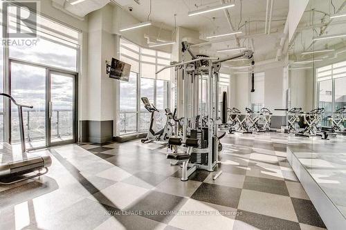 3007 - 10 Park Lawn Road, Toronto, ON - Indoor Photo Showing Gym Room