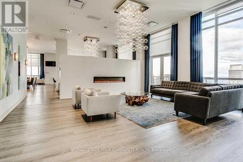 3007 - 10 Park Lawn Road, Toronto, ON - Indoor With Fireplace