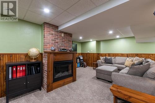 63 Winship Close, London, ON - Indoor With Fireplace