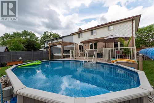 63 Winship Close, London, ON - Outdoor With Above Ground Pool With Deck Patio Veranda With Backyard With Exterior