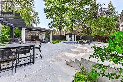2154 Abbotswood Court, Mississauga, ON - Outdoor With In Ground Pool
