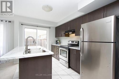 156 Iribelle Avenue, Oshawa, ON - Indoor Photo Showing Kitchen With Double Sink With Upgraded Kitchen