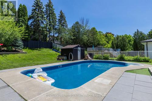 2242 Woodglade Boulevard, Peterborough, ON - Outdoor With In Ground Pool With Backyard