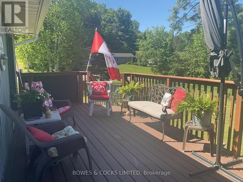 740 Chemaushgon Road, Bancroft, ON - Outdoor With Deck Patio Veranda With Exterior