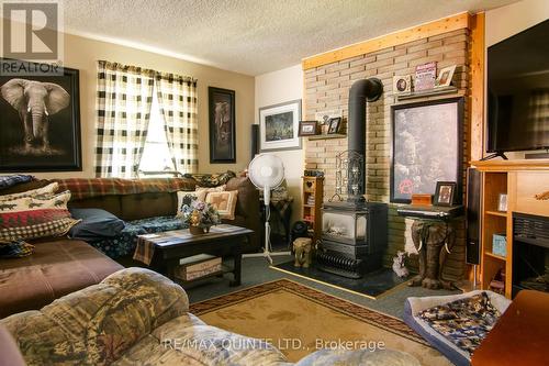 146 Bleecker Avenue, Belleville, ON - Indoor Photo Showing Living Room With Fireplace