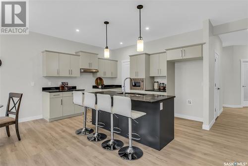 123 Leskiw Lane, Saskatoon, SK - Indoor Photo Showing Kitchen With Upgraded Kitchen