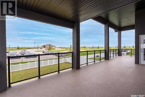 412 Nicklaus Drive, Warman, SK - Outdoor With Deck Patio Veranda With View With Exterior