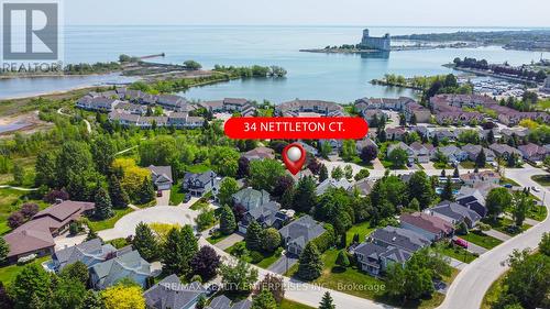 34 Nettleton Court, Collingwood, ON - Outdoor With Body Of Water With View