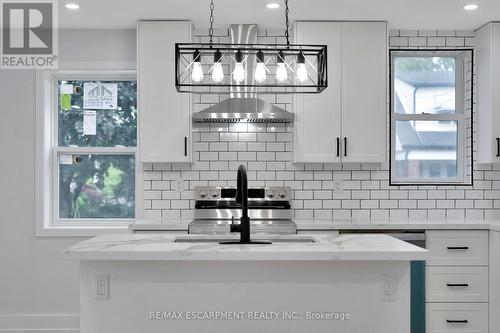 47 Macdonald Avenue, Hamilton, ON - Indoor Photo Showing Kitchen With Upgraded Kitchen