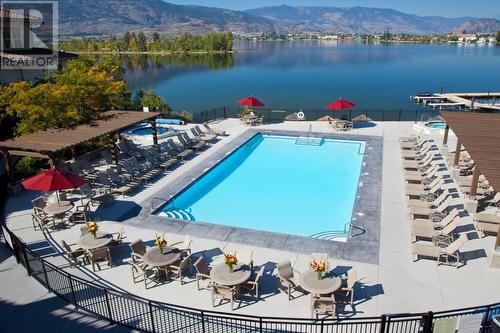 4200 Lakeshore Drive Unit# 114, Osoyoos, BC - Outdoor With Body Of Water With In Ground Pool With View