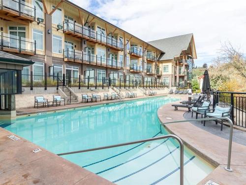 362-13011 Lakeshore Drive, Summerland, BC - Outdoor With In Ground Pool With Balcony