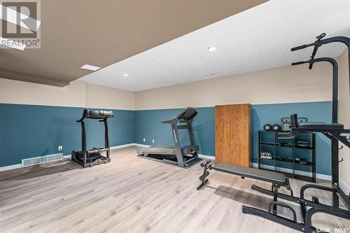 29 Lewry Crescent, Moose Jaw, SK - Indoor Photo Showing Gym Room