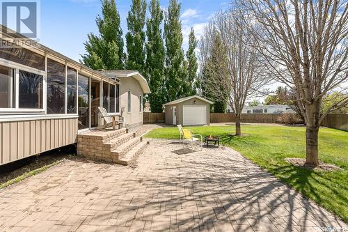 29 Lewry Crescent, Moose Jaw, SK - Outdoor With Deck Patio Veranda