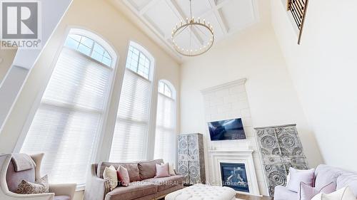 19 Paradise Valley Trail, King (Nobleton), ON - Indoor Photo Showing Living Room With Fireplace