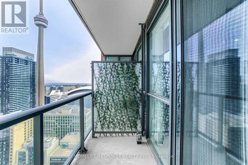 3203 - 88 Blue Jays Way, Toronto, ON - Outdoor With Balcony With Exterior