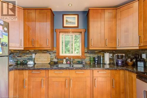 32 Pine Forest Drive, Sauble Beach, ON - Indoor Photo Showing Kitchen With Double Sink