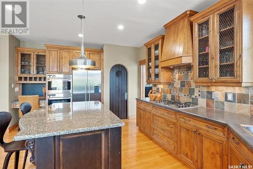 302 Collins Crescent, Saskatoon, SK - Indoor Photo Showing Kitchen With Double Sink