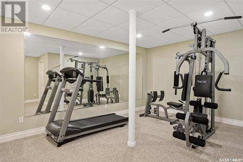302 Collins Crescent, Saskatoon, SK - Indoor Photo Showing Gym Room