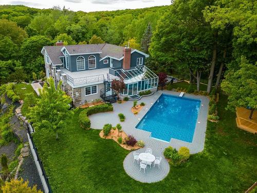 Overall view - 901 Ch. Des Hirondelles, Saint-Bruno-De-Montarville, QC - Outdoor With In Ground Pool