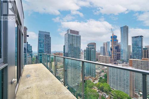 4002 - 50 Wellesley Street E, Toronto, ON - Outdoor With Balcony With View