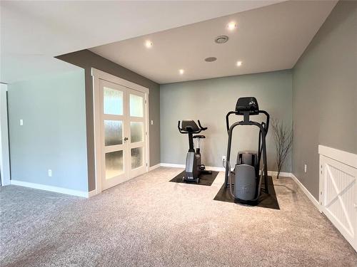65108 30 Road W, Portage La Prairie Rm, MB - Indoor Photo Showing Gym Room