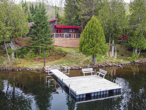 Overall view - 2576 Ch. Des Bouleaux, La Conception, QC - Outdoor With Body Of Water With Deck Patio Veranda