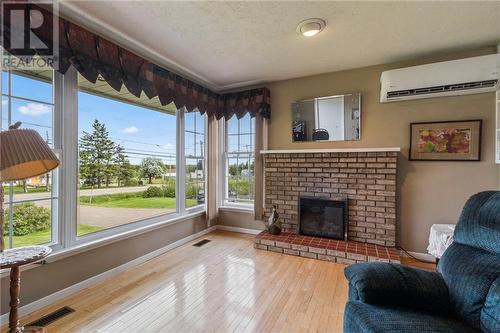 2656 Route 115, Irishtown, NB - Indoor Photo Showing Living Room With Fireplace