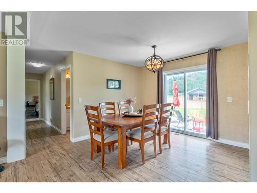 94 Tomkinson Road, Grindrod, BC - Indoor Photo Showing Dining Room