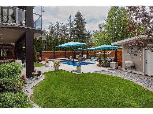 2387 Tallus Ridge Drive, West Kelowna, BC - Outdoor With In Ground Pool With Backyard