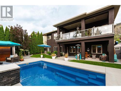 2387 Tallus Ridge Drive, West Kelowna, BC - Outdoor With In Ground Pool With Backyard With Exterior