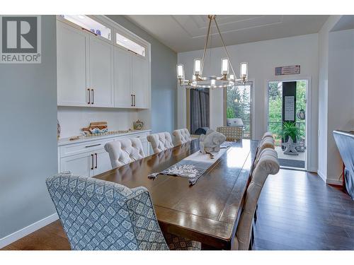 2387 Tallus Ridge Drive, West Kelowna, BC - Indoor Photo Showing Dining Room