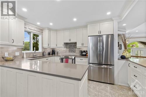 1819 Baseline Road, Clarence-Rockland, ON - Indoor Photo Showing Kitchen With Double Sink With Upgraded Kitchen