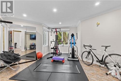 1819 Baseline Road, Clarence-Rockland, ON - Indoor Photo Showing Gym Room