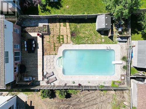 34 Stowe Terrace, Brantford, ON - Outdoor With In Ground Pool