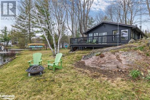 1010 Sanderson Road, Gravenhurst, ON - Outdoor With Deck Patio Veranda