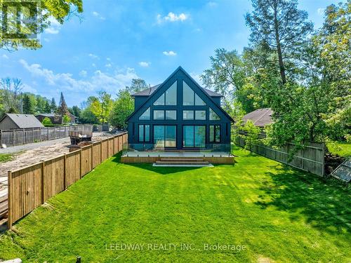 24410 Thorah Park Boulevard, Brock, ON - Outdoor With Deck Patio Veranda With Backyard