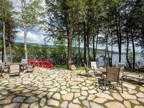 Terrasse - 2916  - 2918 Rive Du Lac-Tremblant, Lac-Tremblant-Nord, QC - Outdoor With Deck Patio Veranda With View