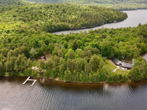 Photo aÃ©rienne - 2916  - 2918 Rive Du Lac-Tremblant, Lac-Tremblant-Nord, QC - Outdoor With Body Of Water With View