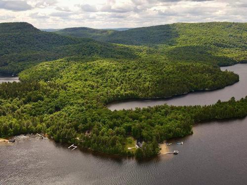 Photo aÃ©rienne - 2916  - 2918 Rive Du Lac-Tremblant, Lac-Tremblant-Nord, QC - Outdoor With Body Of Water With View