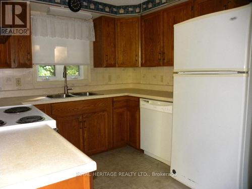 45 Little Bob Drive, Kawartha Lakes, ON - Indoor Photo Showing Kitchen With Double Sink