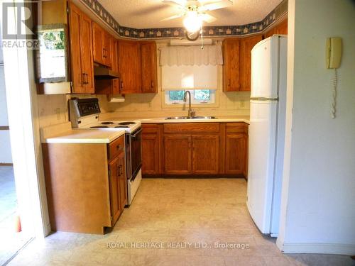 45 Little Bob Drive, Kawartha Lakes, ON - Indoor Photo Showing Kitchen With Double Sink
