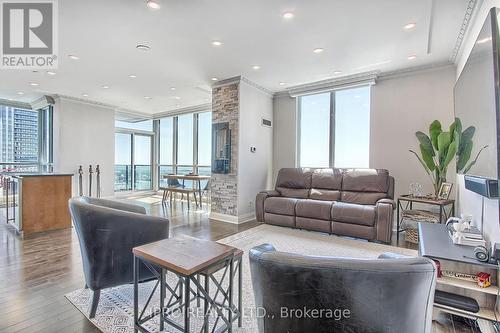 4305 - 16 Harbour Street, Toronto, ON - Indoor Photo Showing Living Room