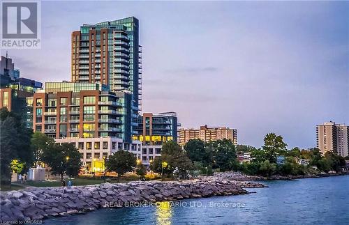 604 - 2060 Lakeshore Road, Burlington, ON - Outdoor With Body Of Water With Facade