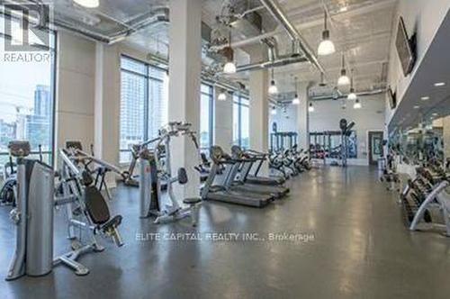 4403 - 2220 Lake Shore Boulevard W, Toronto (Mimico), ON - Indoor Photo Showing Gym Room