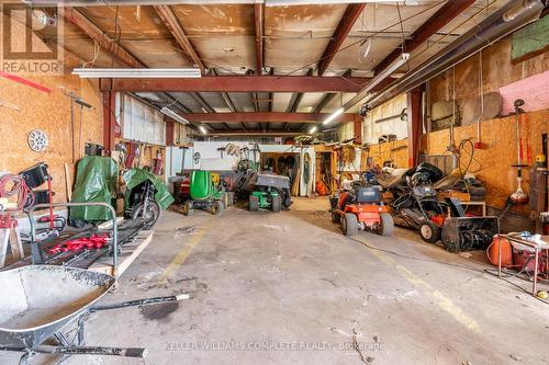 23 Amelia Street, Port Colborne, ON - Indoor Photo Showing Garage